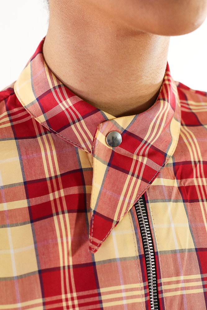 Chemise Argolas - Madras coton et soie