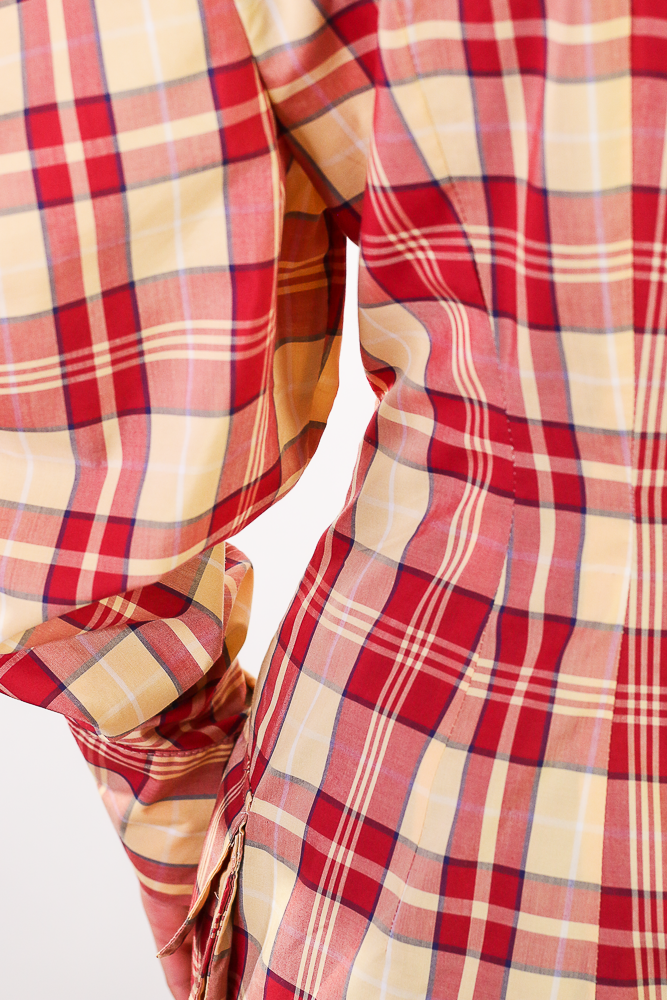 Chemise Argolas - Madras coton et soie
