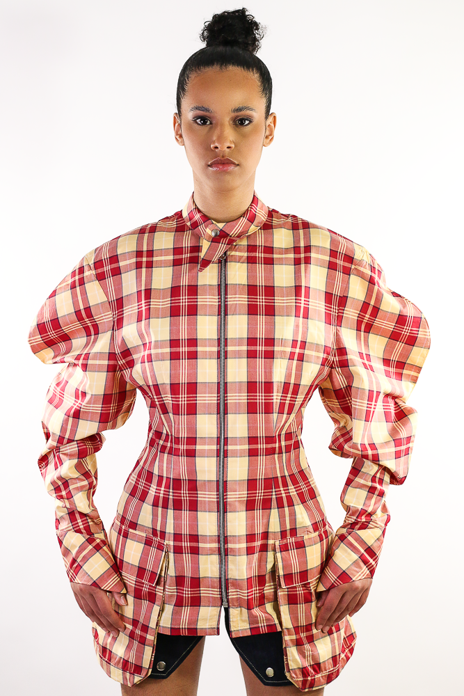 Chemise Argolas - Madras coton et soie